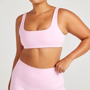 Seamless Light Pink Sports Bra